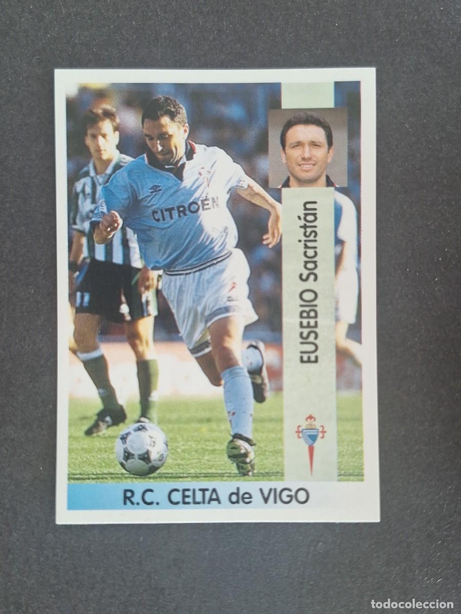 Cromos de f&uacute;tbol: L2 EUSEBIO CELTA DE VIGO 170 PANINI LIGA 1996 1997 96 97 NUNCA PEGADO SIN PEGAR