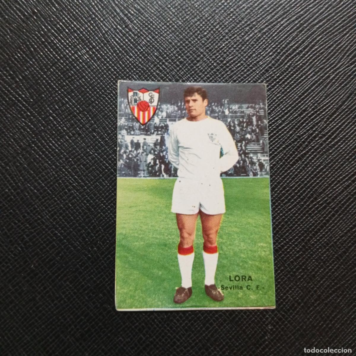 Cromos de f&uacute;tbol: LORA SEVILLA FHER 1967 1968 CROMO FUTBOL 67 68 LIGA - SIN PEGAR - A99 PG19