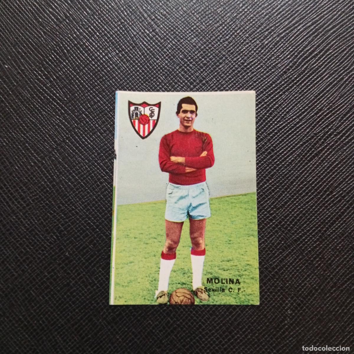 Fu&szlig;ball-Sticker: MOLINA SEVILLA FHER 1967 1968 CROMO FUTBOL 67 68 LIGA - SIN PEGAR - A99 PG17