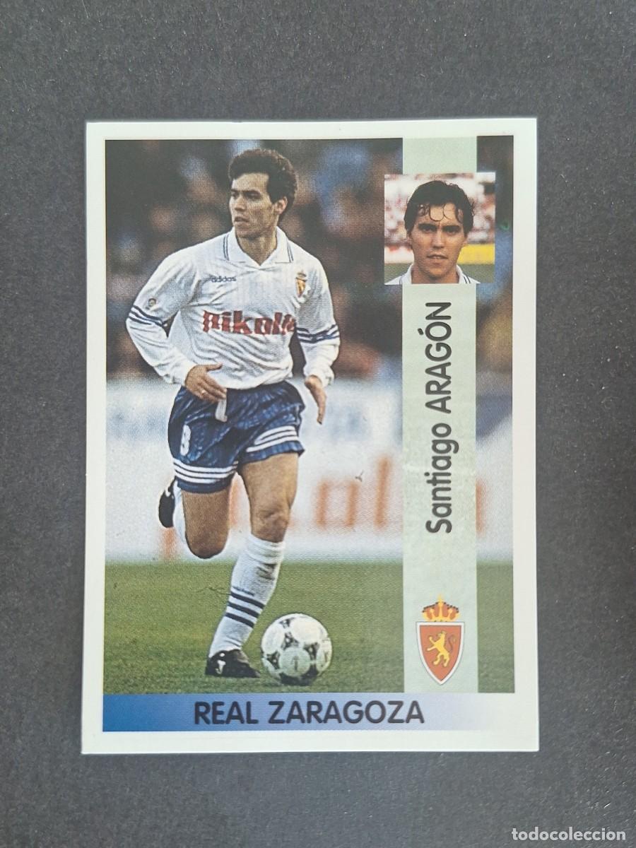 Cromos de f&uacute;tbol: L2 ARAGON REAL ZARAGOZA 185 PANINI LIGA 1996 1997 96 97 NUNCA PEGADO SIN PEGAR