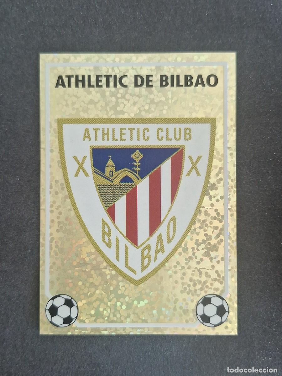 Cromos de f&uacute;tbol: L2 ESCUDO ATHLETIC CLUB DE BILBAO PANINI LIGA 1996 1997 96 97 NUNCA PEGADO SIN PEGAR