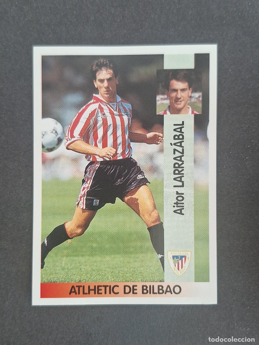 Cromos de f&uacute;tbol: L2 LARRAZABAL ATHLETIC CLUB DE BILBAO 198 PANINI LIGA 1996 1997 96 97 NUNCA PEGADO SIN PEGAR