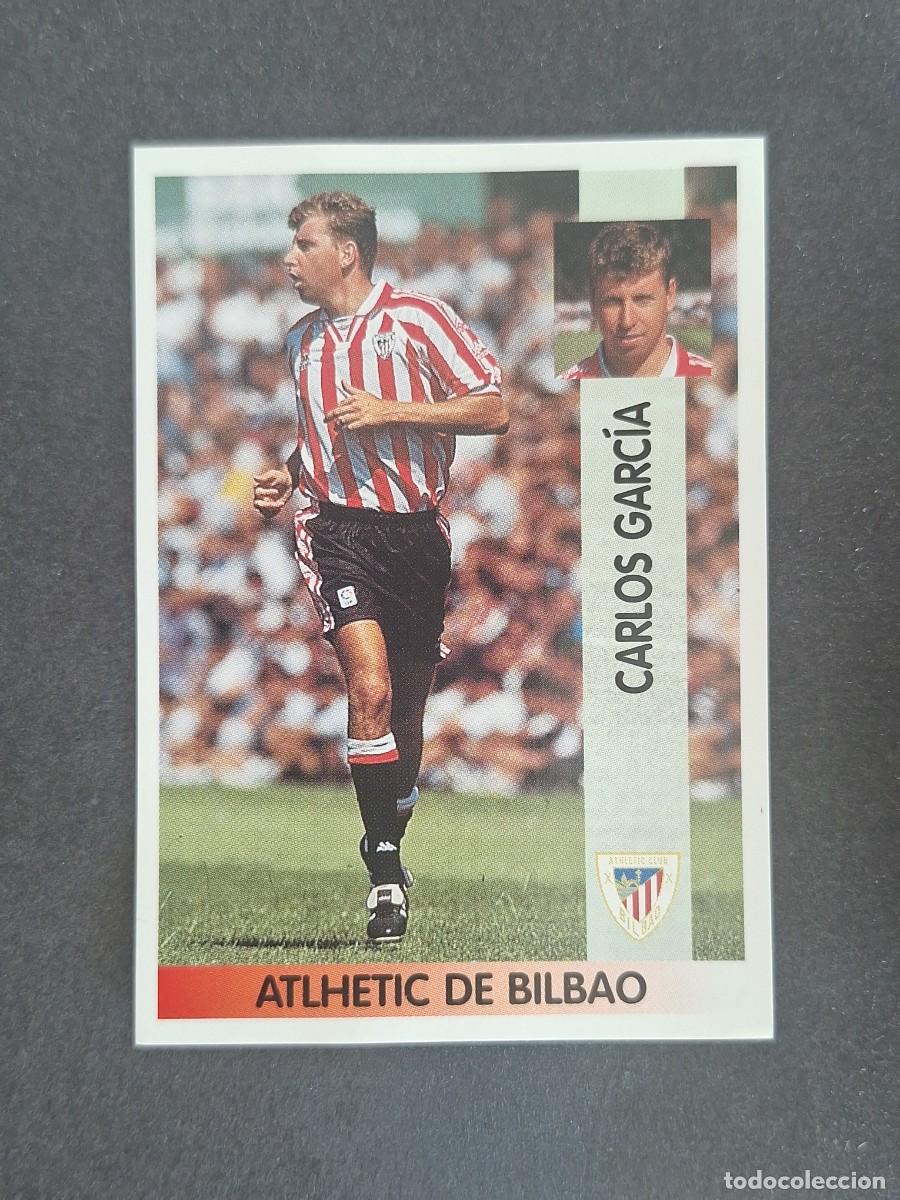 Cromos de f&uacute;tbol: L2 CARLOS GARCIA ATHLETIC CLUB DE BILBAO 200 PANINI LIGA 1996 1997 96 97 NUNCA PEGADO SIN PEGAR
