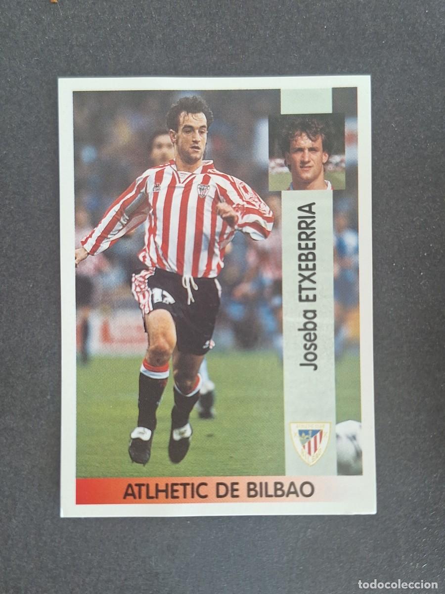 Cromos de f&uacute;tbol: L2 ETXEBERRIA ATHLETIC CLUB DE BILBAO 205 PANINI LIGA 1996 1997 96 97 NUNCA PEGADO SIN PEGAR