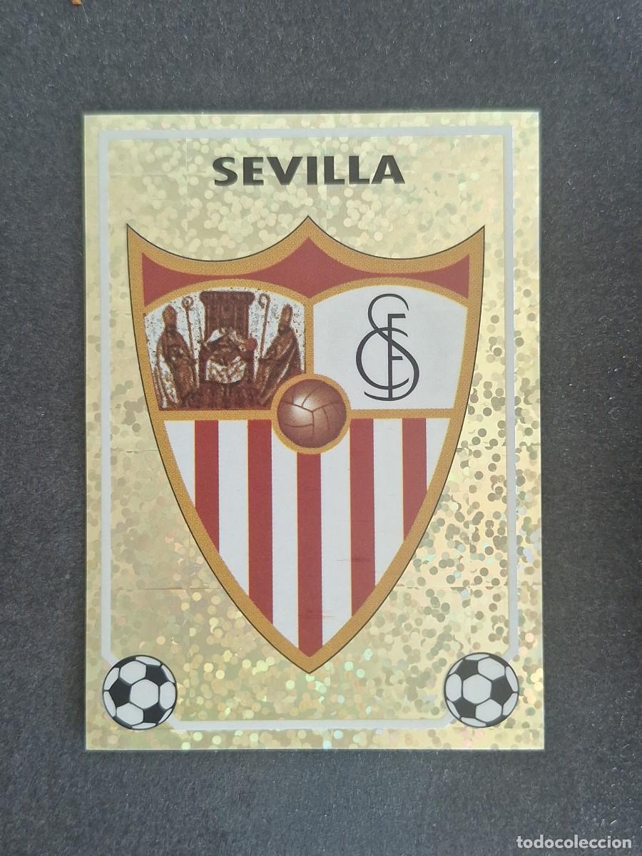 Fu&szlig;ball-Sticker: L2 ESCUDO SEVILLA F. C. PANINI LIGA 1996 1997 96 97 NUNCA PEGADO SIN PEGAR