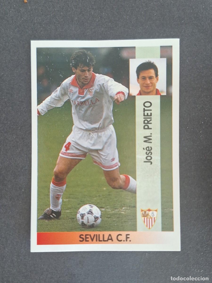 Fu&szlig;ball-Sticker: L2 PRIETO SEVILLA F. C. 211 PANINI LIGA 1996 1997 96 97 NUNCA PEGADO SIN PEGAR