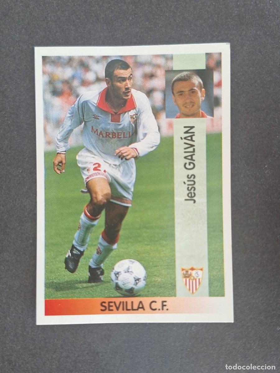 Fu&szlig;ball-Sticker: L2 GALVAN SEVILLA F. C. 212 PANINI LIGA 1996 1997 96 97 NUNCA PEGADO SIN PEGAR