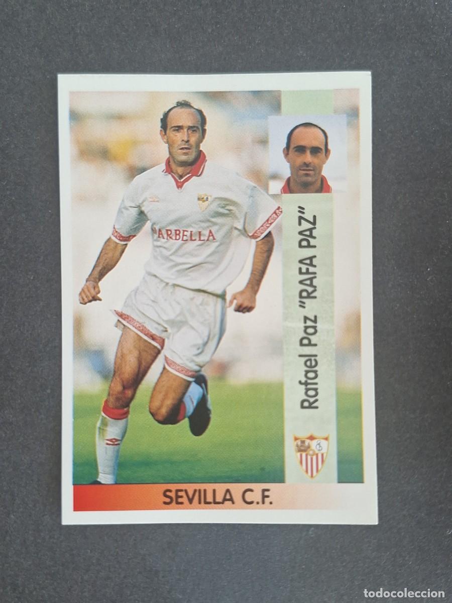 Fu&szlig;ball-Sticker: L2 RAFA PAZ SEVILLA F. C. 216 PANINI LIGA 1996 1997 96 97 NUNCA PEGADO SIN PEGAR