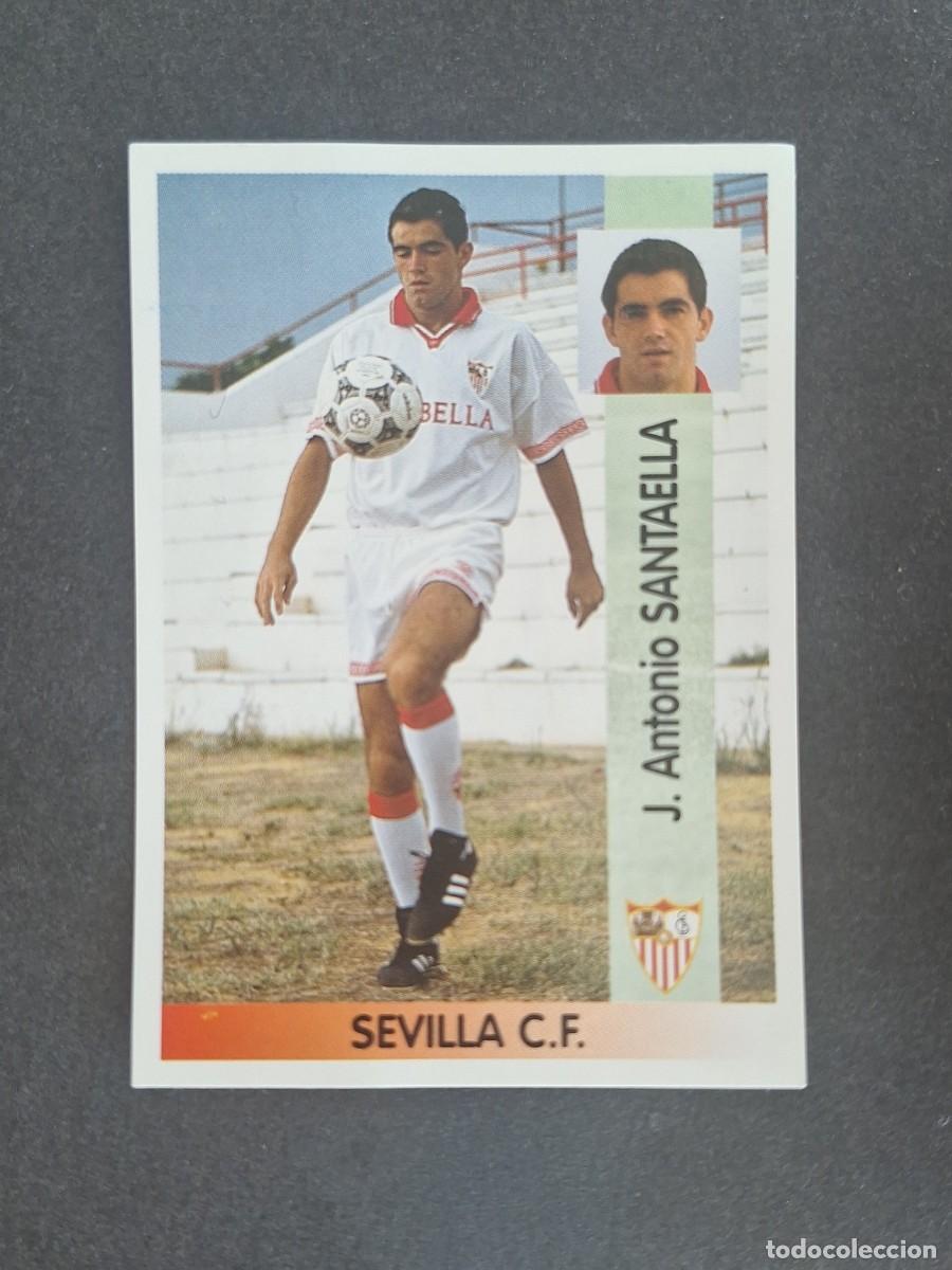 Fu&szlig;ball-Sticker: L2 SANTAELLA SEVILLA F. C. 220 PANINI LIGA 1996 1997 96 97 NUNCA PEGADO SIN PEGAR