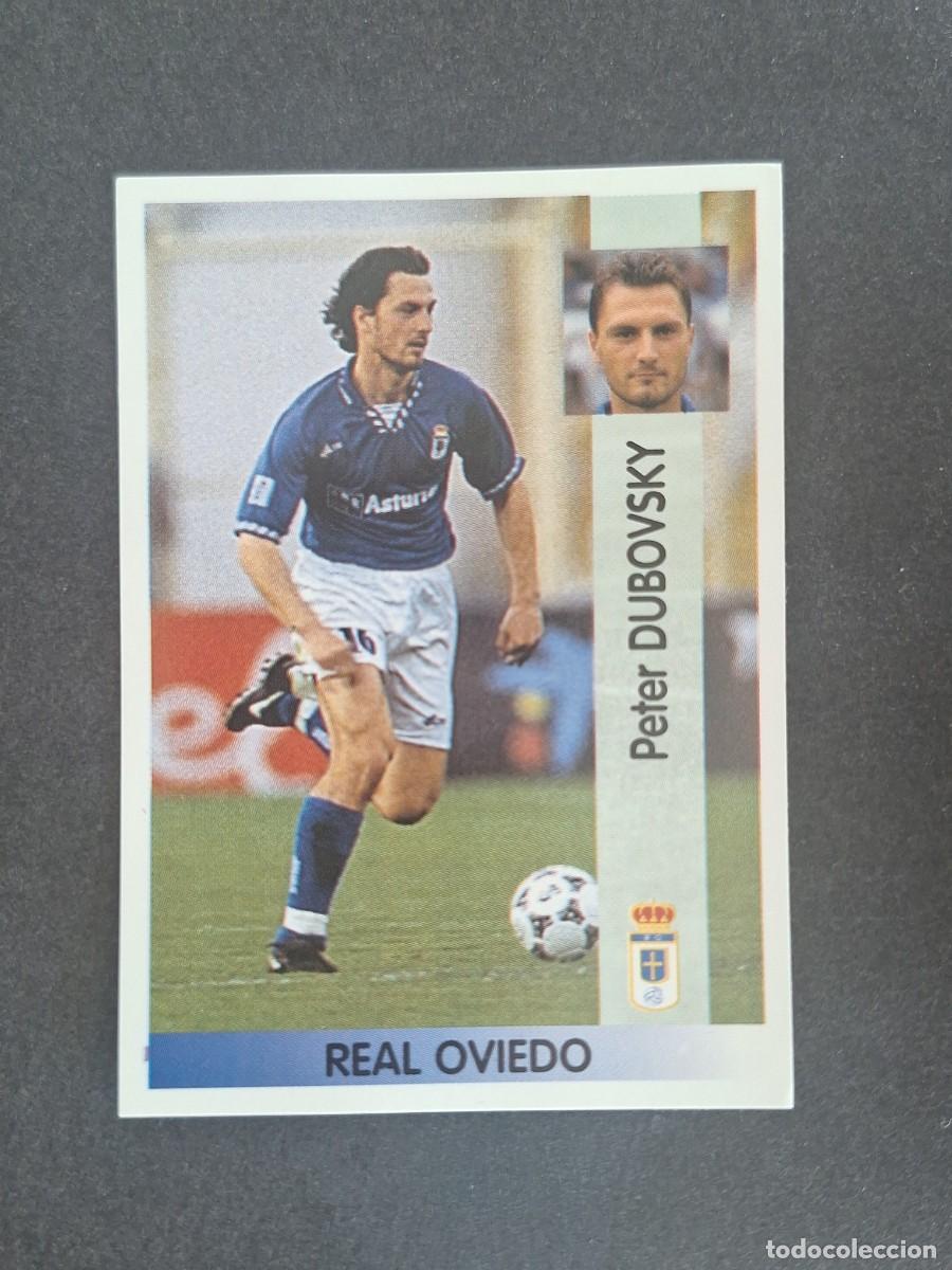 Cromos de f&uacute;tbol: L2 DUBOVSKY REAL OVIEDO 236 PANINI LIGA 1996 1997 96 97 NUNCA PEGADO SIN PEGAR