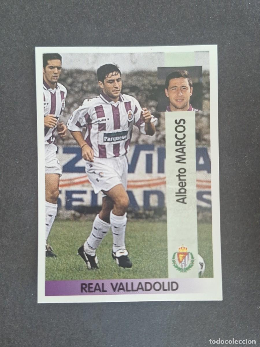 Cromos de f&uacute;tbol: L2 MARCOS REAL VALLADOLID 247 PANINI LIGA 1996 1997 96 97 NUNCA PEGADO SIN PEGAR