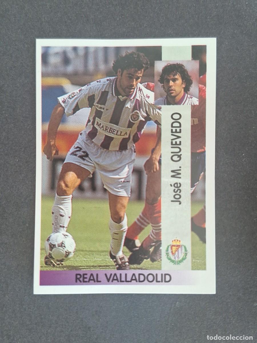 Cromos de f&uacute;tbol: L2 QUEVEDO REAL VALLADOLID 250 PANINI LIGA 1996 1997 96 97 NUNCA PEGADO SIN PEGAR