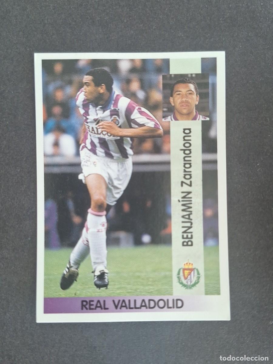 Cromos de f&uacute;tbol: L2 BENJAMIN REAL VALLADOLID 251 PANINI LIGA 1996 1997 96 97 NUNCA PEGADO SIN PEGAR
