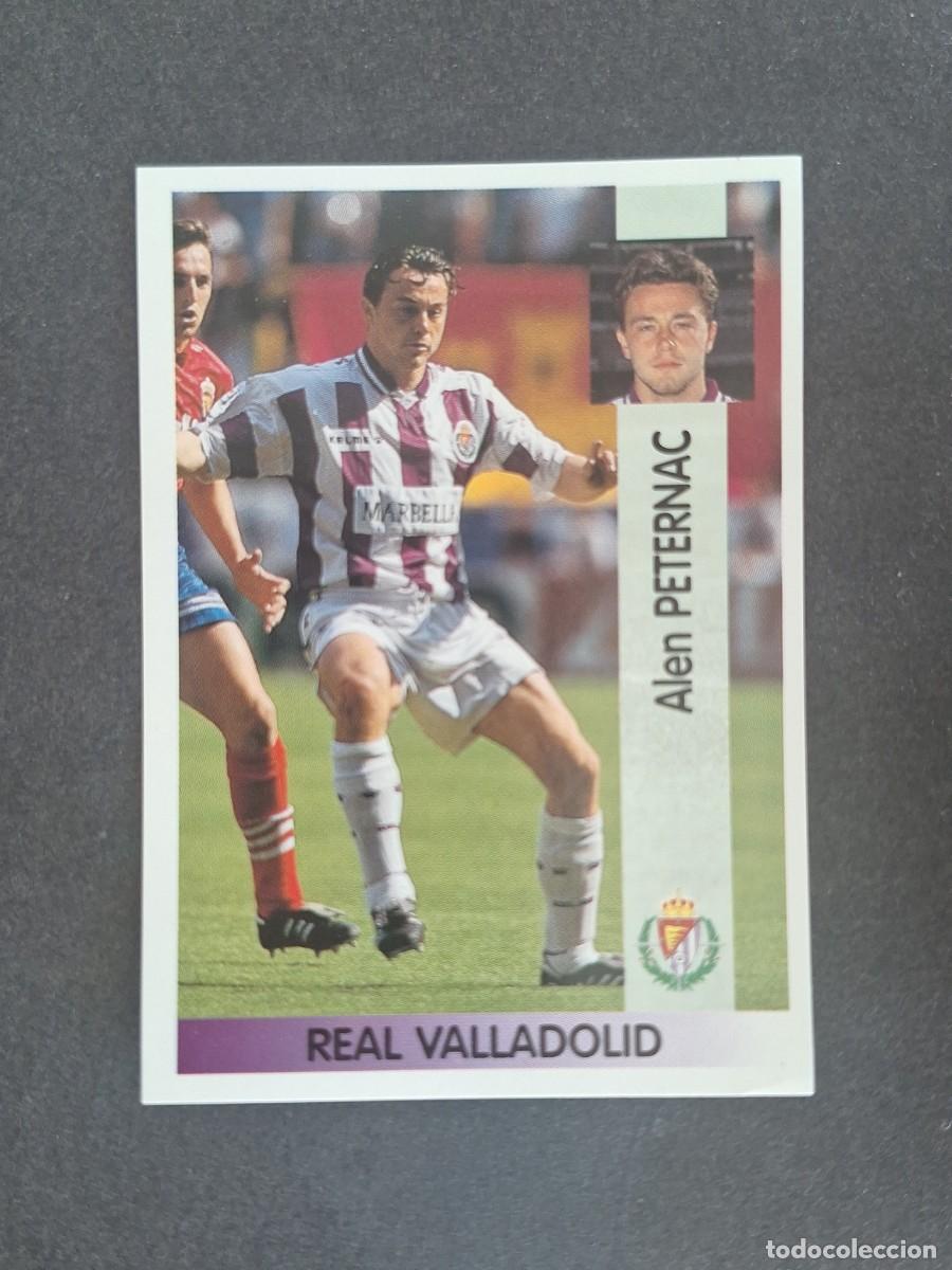 Cromos de f&uacute;tbol: L2 PETERNAC REAL VALLADOLID 254 PANINI LIGA 1996 1997 96 97 NUNCA PEGADO SIN PEGAR
