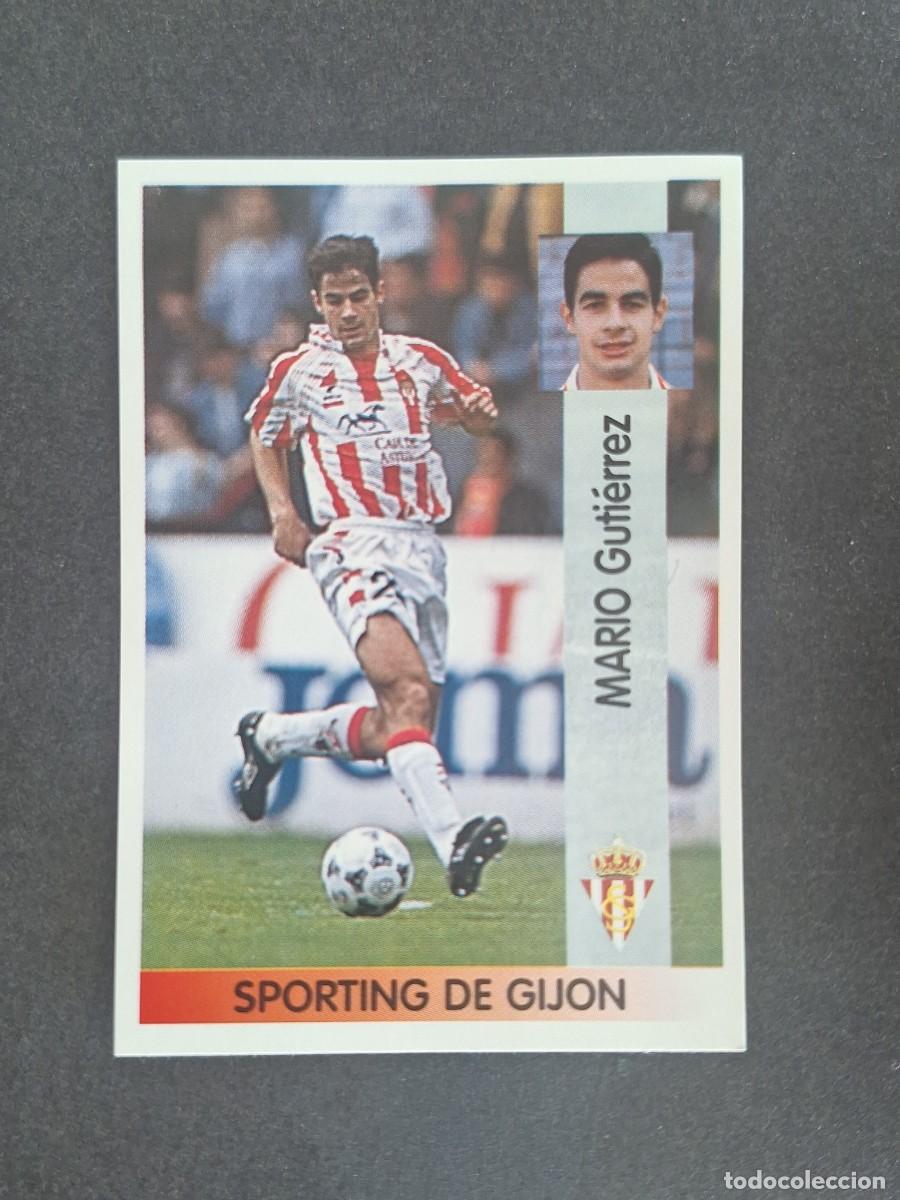 Cromos de f&uacute;tbol: L2 MARIO SPORTING DE GIJON 280 PANINI LIGA 1996 1997 96 97 NUNCA PEGADO SIN PEGAR