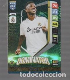 Cromos de f&uacute;tbol: CROMOS DE ADRENALYN XL Y PANINI FIFA A&Ntilde;O 2025 REAL MADRID VINI JR.N&ordm; 360 AXL CORE