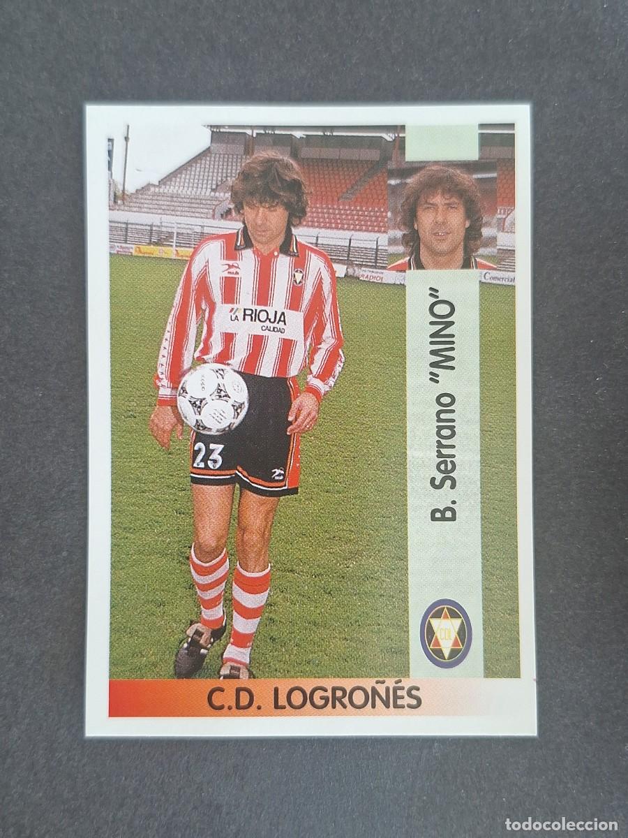 Cromos de f&uacute;tbol: L2 MINO C. D. LOGRO&Ntilde;ES 308 PANINI LIGA 1996 1997 96 97 NUNCA PEGADO SIN PEGAR