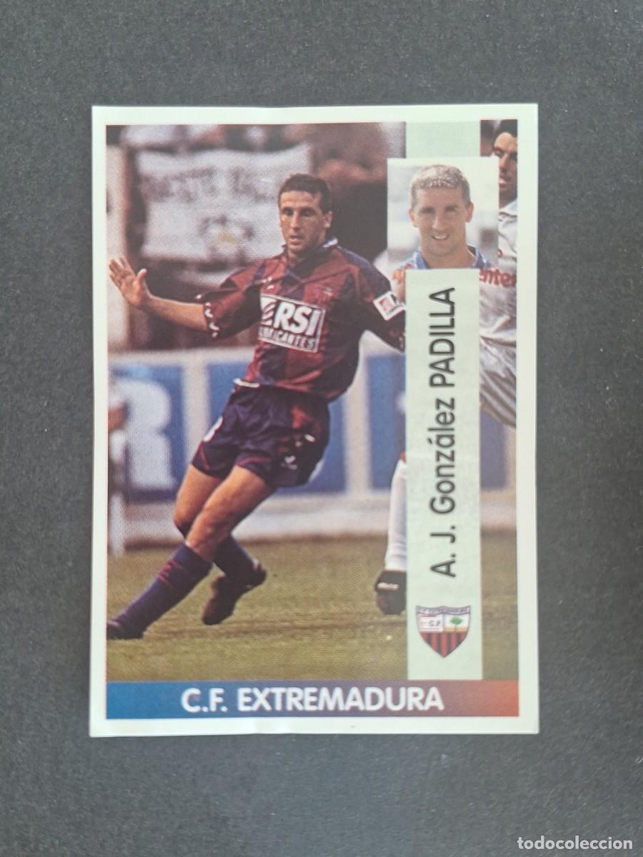 Cartes &agrave; collectionner de Football: L2 PADILLA C. F. EXTREMADURA 340 PANINI LIGA 1996 1997 96 97 NUNCA PEGADO SIN PEGAR