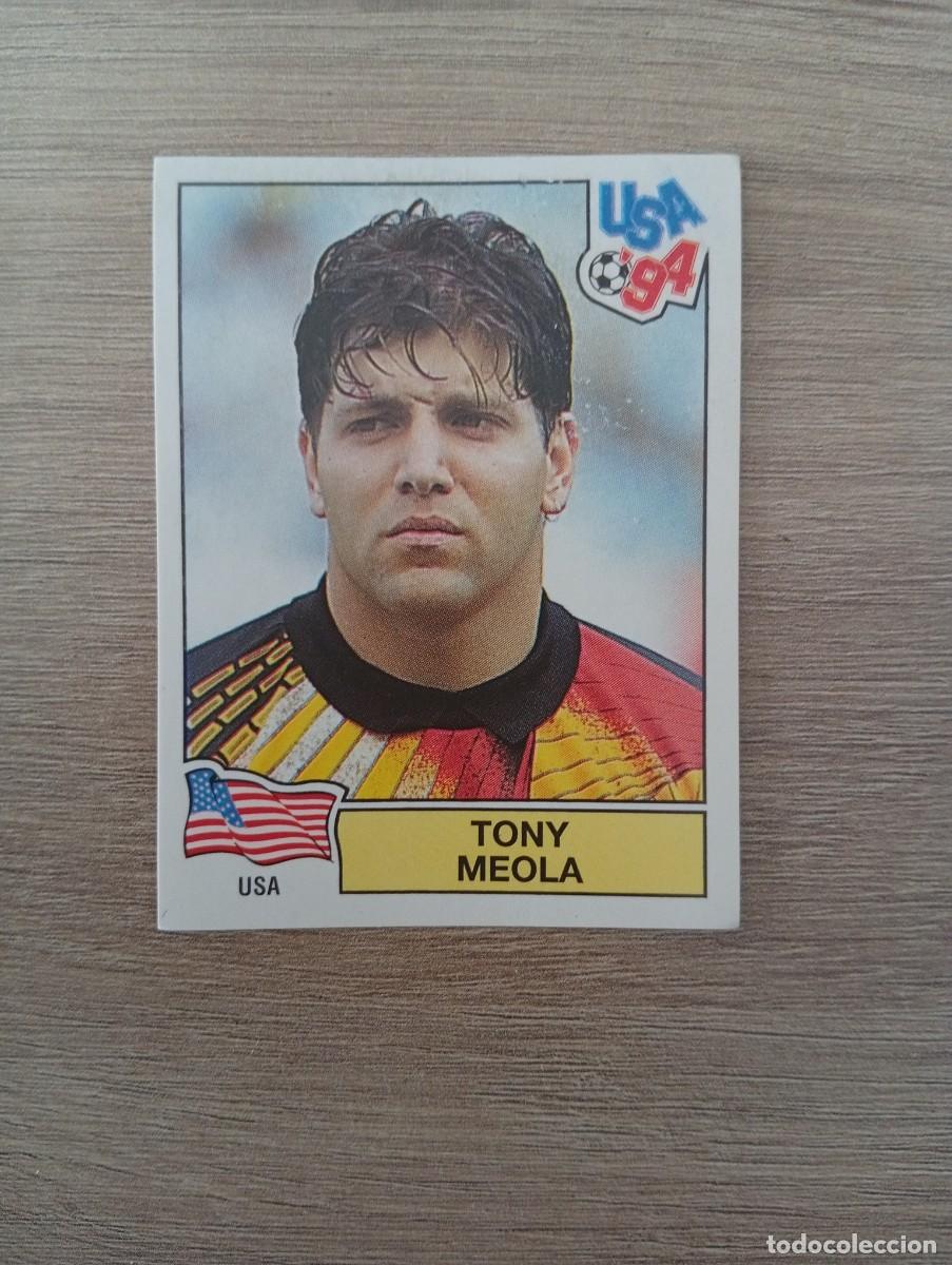 Cartes &agrave; collectionner de Football: TONY MEOLA 16 ESTADOS UNIDOS MUNDIAL USA 94 1994 SIN PEGAR NUNCA PEGADO