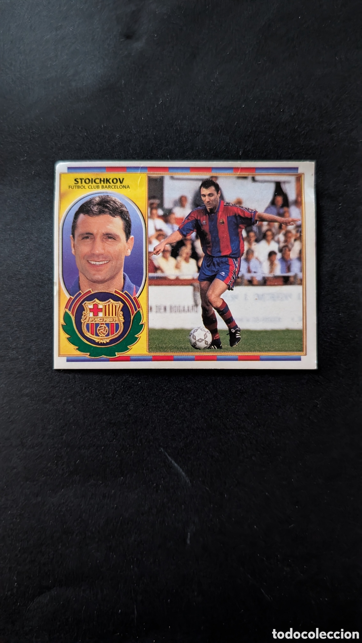 Cartes &agrave; collectionner de Football: STOICHKOV BARCELONA FICHAJE 14 VERSION LIGA ESTE 1996/97 96 97 VENTANILLA