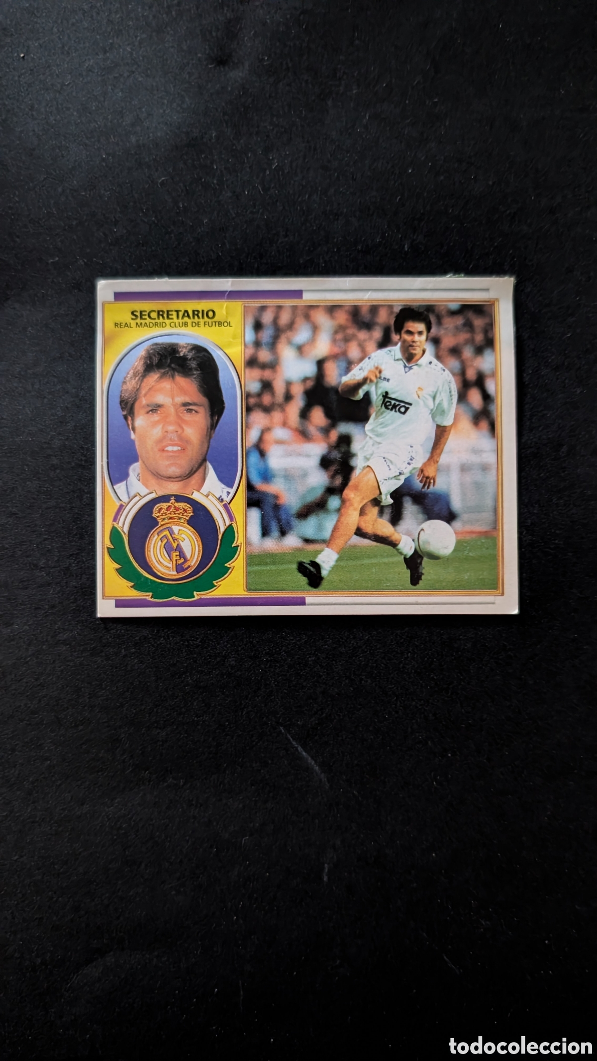 Cromos de f&uacute;tbol: SECRETARIO REAL MADRID FICHAJE 18 VERSION LIGA ESTE 1996/97 96 97 VENTANILLA