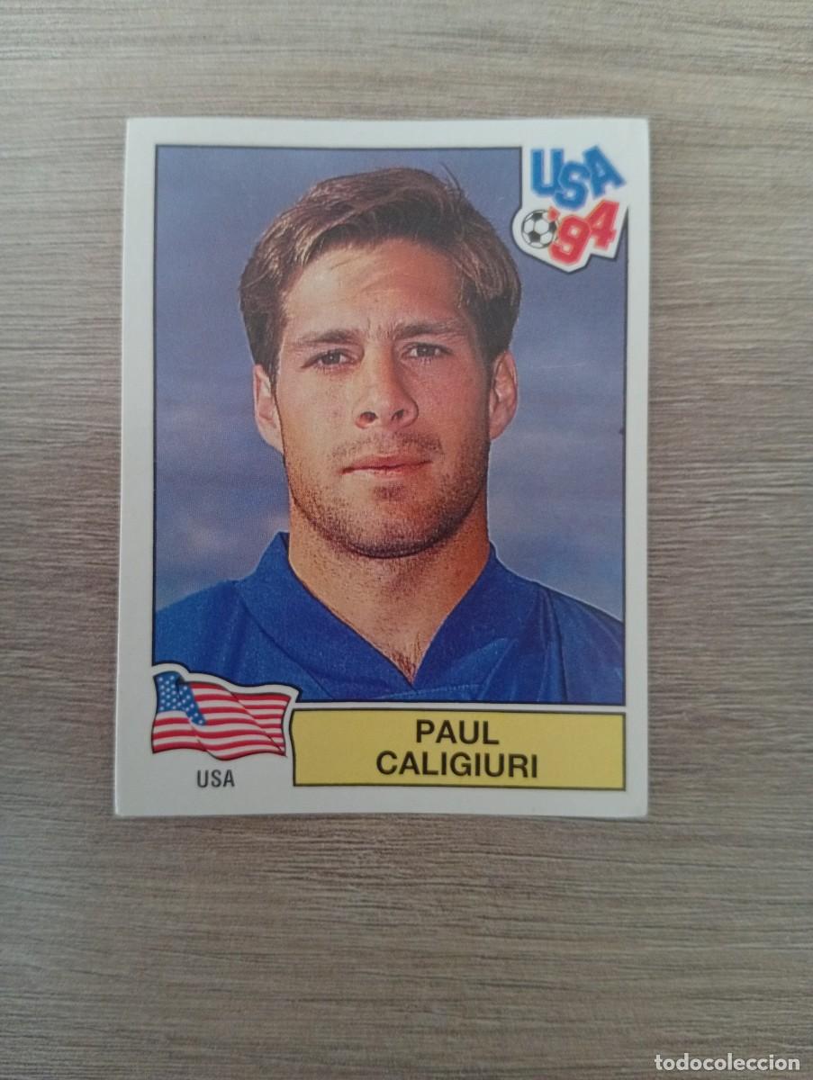 Cromos de f&uacute;tbol: PAUL CALIGIURI 22 ESTADOS UNIDOS MUNDIAL USA 94 1994 SIN PEGAR NUNCA PEGADO
