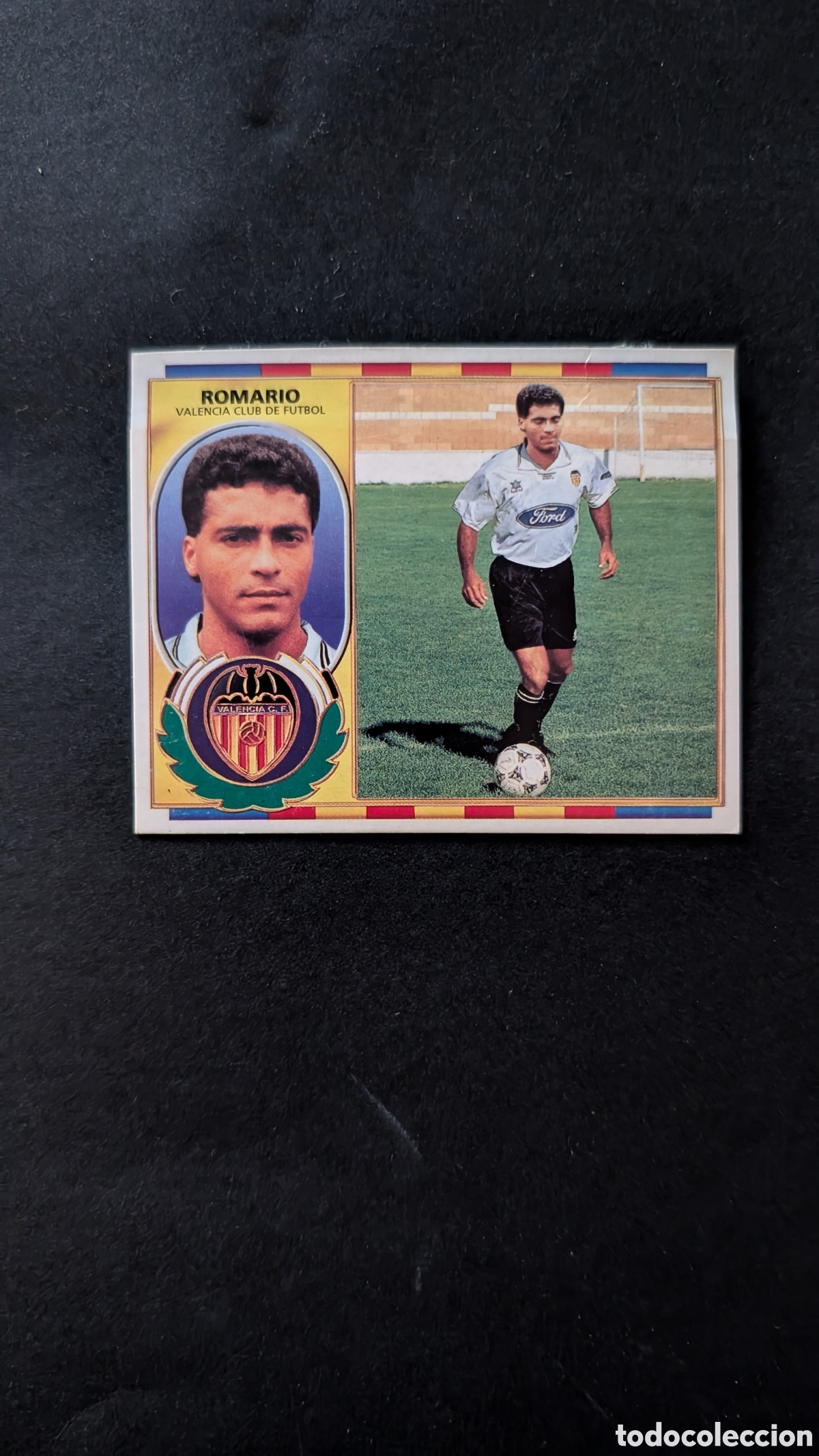 Cromos de f&uacute;tbol: ROMARIO VALENCIA FICHAJE 23 LIGA ESTE 1996/97 96 97 VENTANILLA