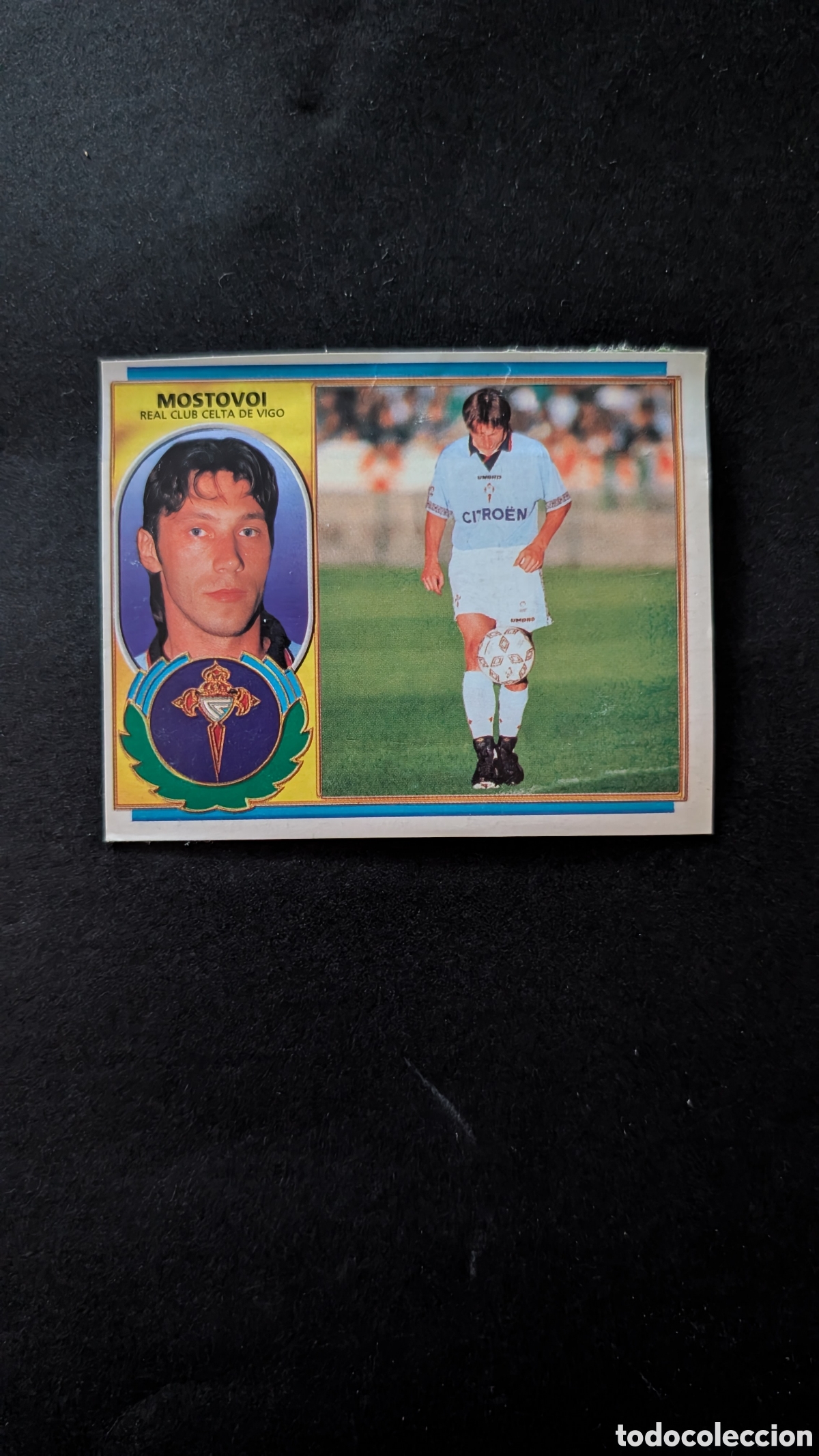 Cromos de f&uacute;tbol: MOSTOVOI CELTA FICHAJE 24 LIGA ESTE 1996/97 96 97 VENTANILLA