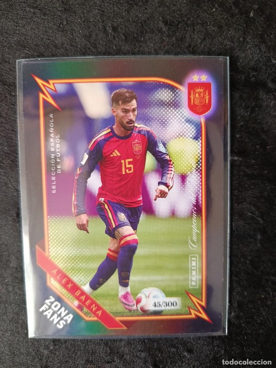 Cartes &agrave; collectionner de Football: PANINI CLUB PASI&Oacute;N ESPA&Ntilde;A. #KN43 &Aacute;LEX BAENA &rdquo;ZONA FANS- KROMIX BLACK&rdquo; 45/300