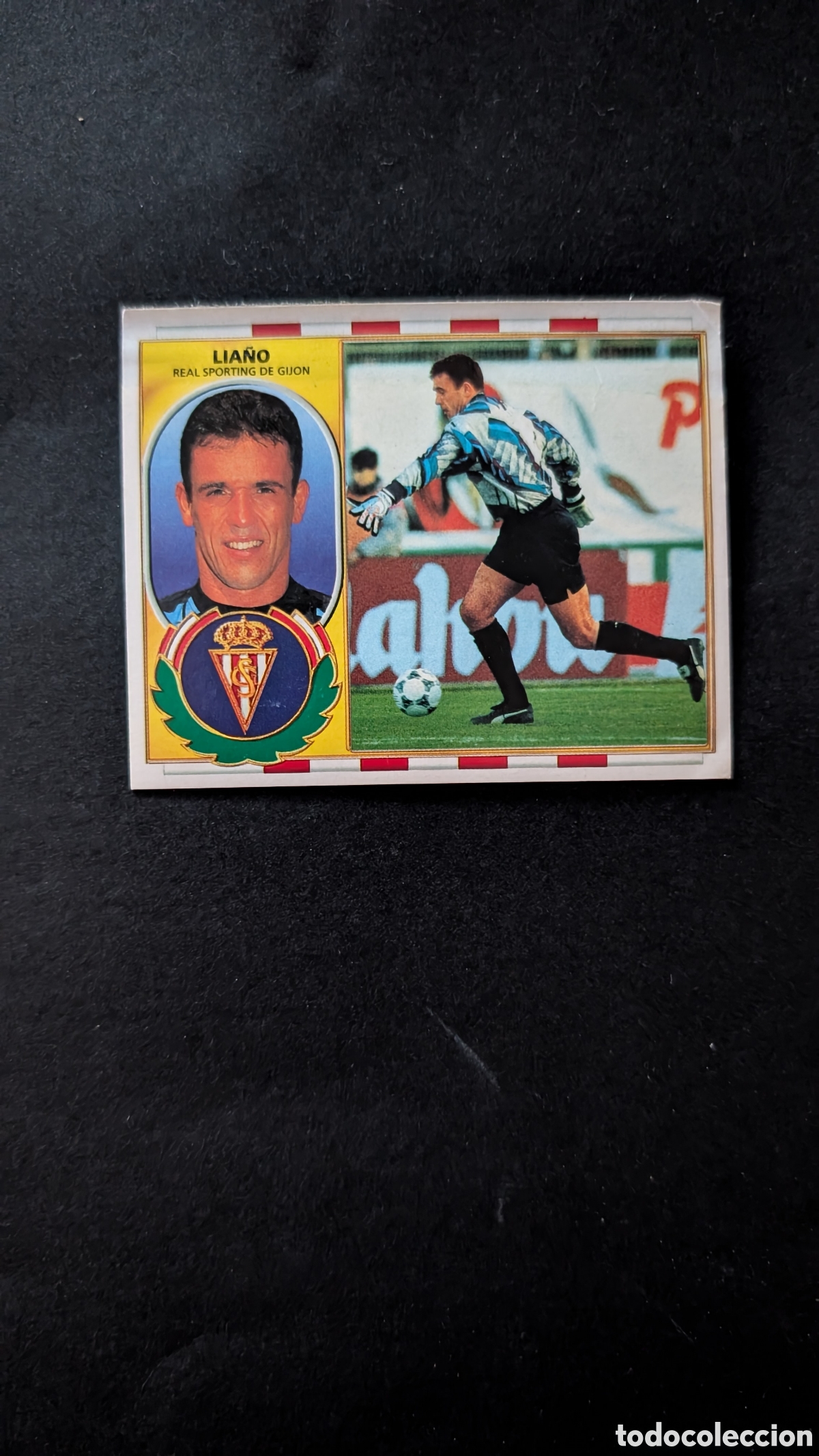 Cromos de f&uacute;tbol: LIA&Ntilde;O SPORTING GIJON FICHAJE 26 LIGA ESTE 1996/97 96 97 VENTANILLA