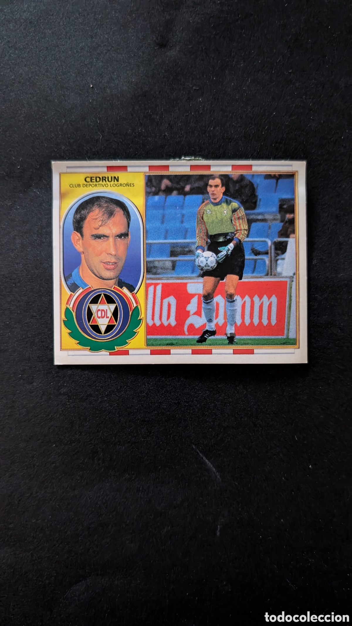 Cromos de f&uacute;tbol: CEDRUN LOGRO&Ntilde;ES FICHAJE 27 LIGA ESTE 1996/97 96 97 VENTANILLA