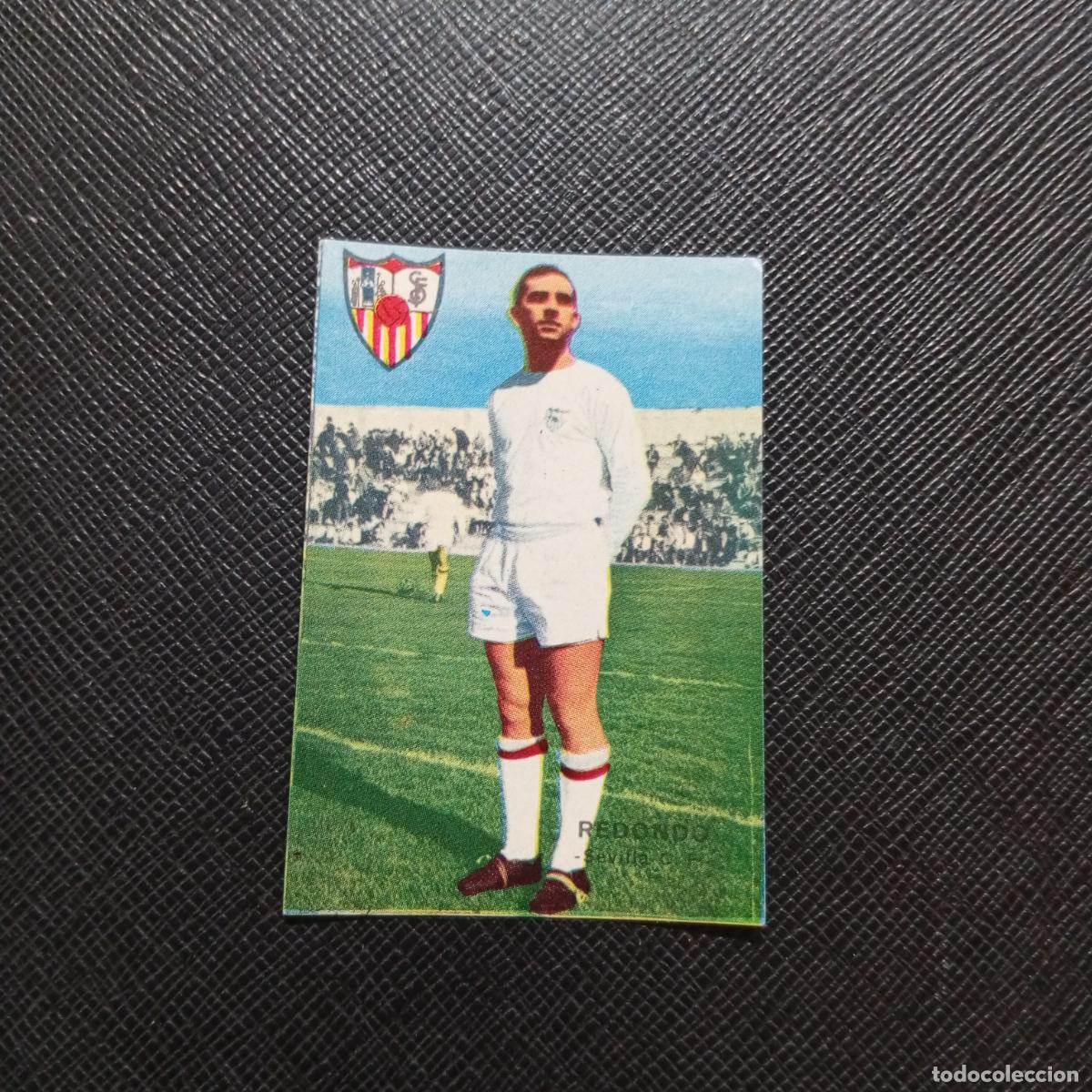 Cromos de f&uacute;tbol: REDONDO SEVILLA FHER 1967 1968 CROMO FUTBOL 67 68 LIGA - SIN PEGAR - A99 PG22 B