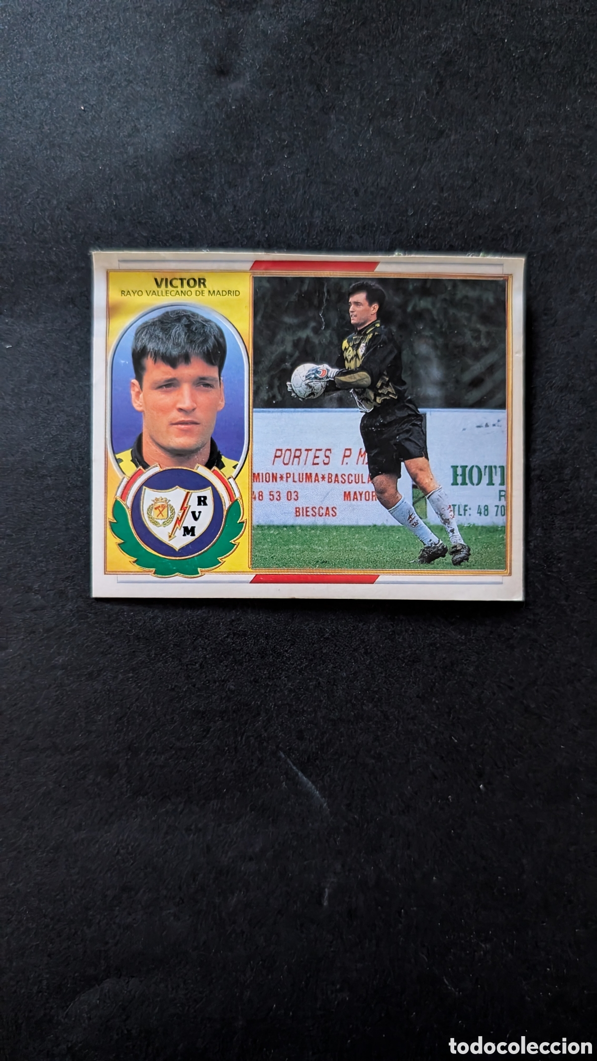 Cromos de f&uacute;tbol: VICTOR RAYO VALLECANO FICHAJE 30 LIGA ESTE 1996/97 96 97 VENTANILLA
