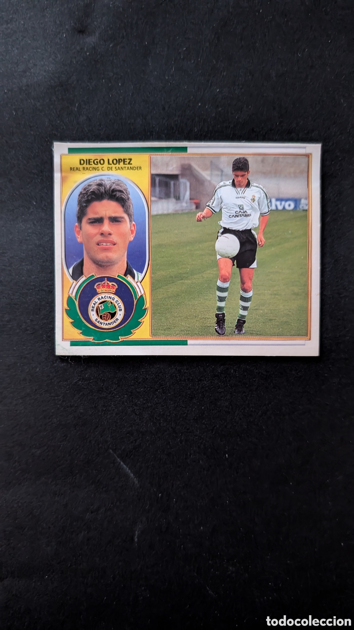 Cromos de f&uacute;tbol: DIEGO LOPEZ RACING SANTANDER FICHAJE 34 LIGA ESTE 1996/97 96 97 VENTANILLA