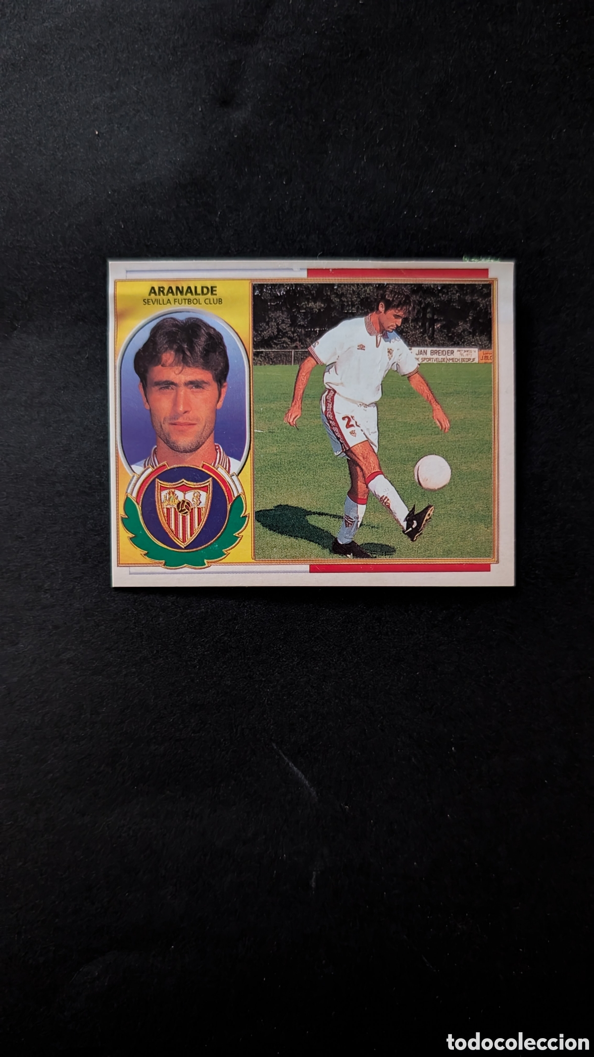 Cromos de f&uacute;tbol: ARANALDE SEVILLA FICHAJE 35 LIGA ESTE 1996/97 96 97 VENTANILLA