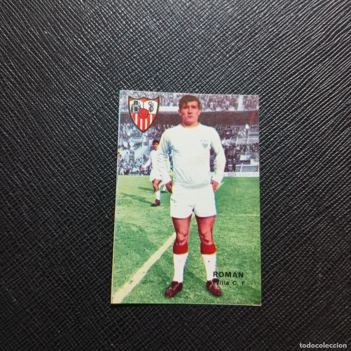 Cromos de f&uacute;tbol: ROMAN SEVILLA FHER 1967 1968 CROMO FUTBOL 67 68 LIGA - SIN PEGAR - A99 PG26