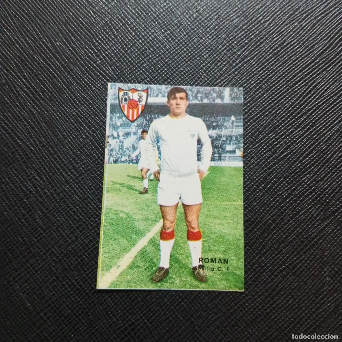 Cromos de f&uacute;tbol: ROMAN SEVILLA FHER 1967 1968 CROMO FUTBOL 67 68 LIGA - SIN PEGAR - A99 PG26 B