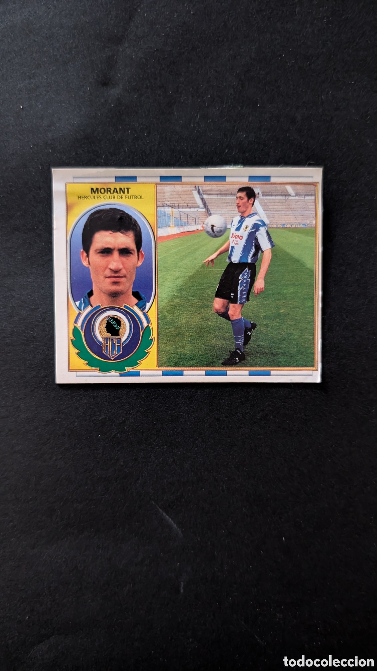Cromos de f&uacute;tbol: MORANT HERCULES FICHAJE 5 BIS LIGA ESTE 1996/97 96 97 VENTANILLA