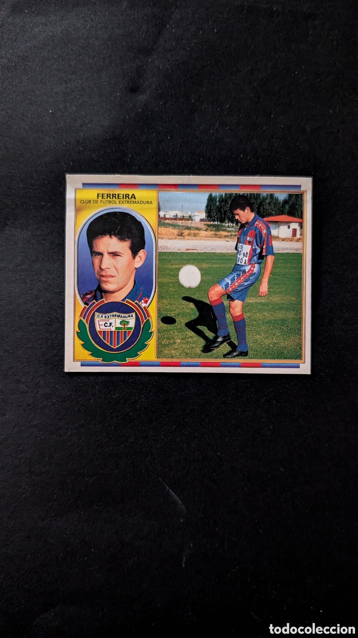Cromos de f&uacute;tbol: FERREIRA EXTREMADURA FICHAJE 16 BIS LIGA ESTE 1996/97 96 97 VENTANILLA