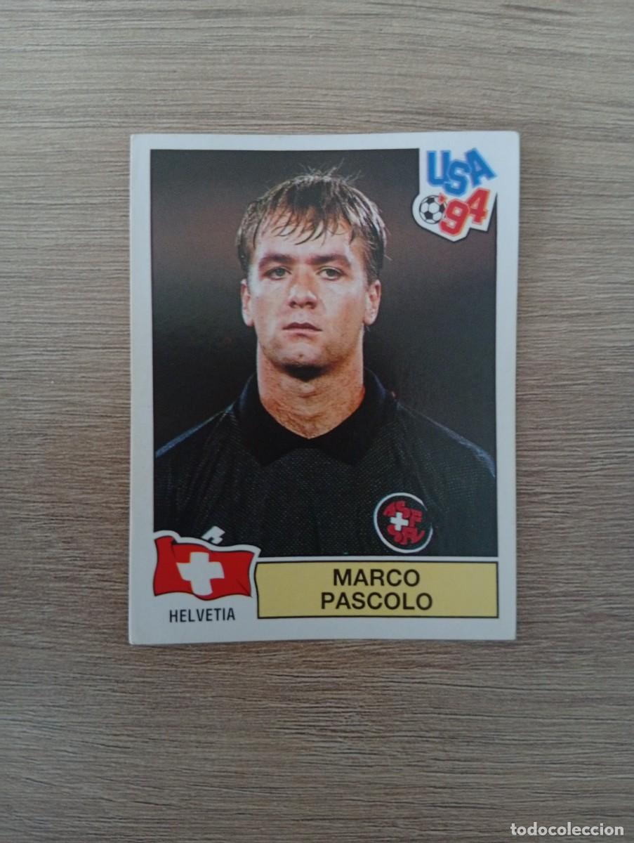 Football Stickers: MARCO PASCOLO 35 SUIZA MUNDIAL USA 94 1994 SIN PEGAR NUNCA PEGADO