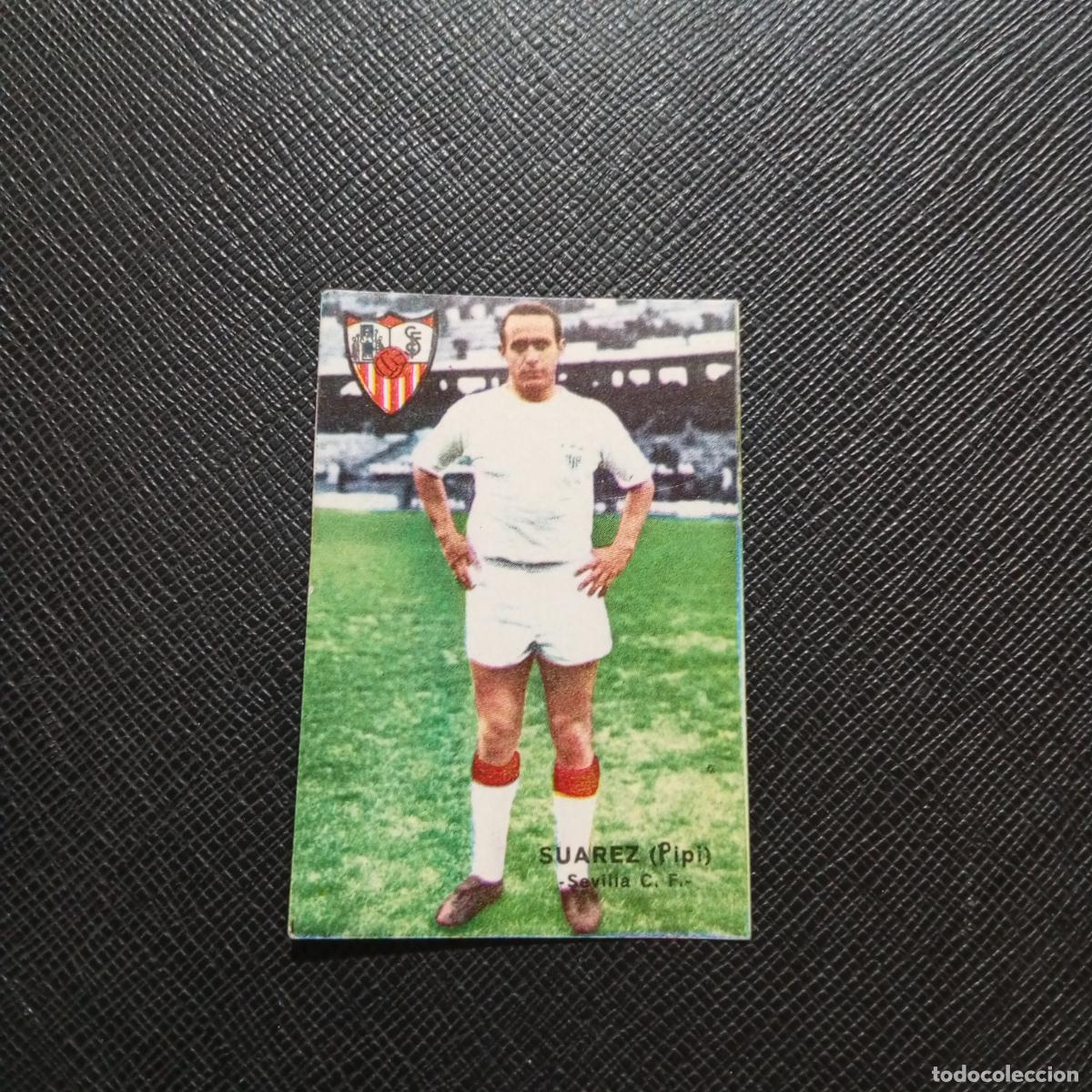 Football Stickers: SUAREZ PIPI SEVILLA FHER 1967 1968 CROMO FUTBOL 67 68 LIGA - SIN PEGAR - A99 PG29