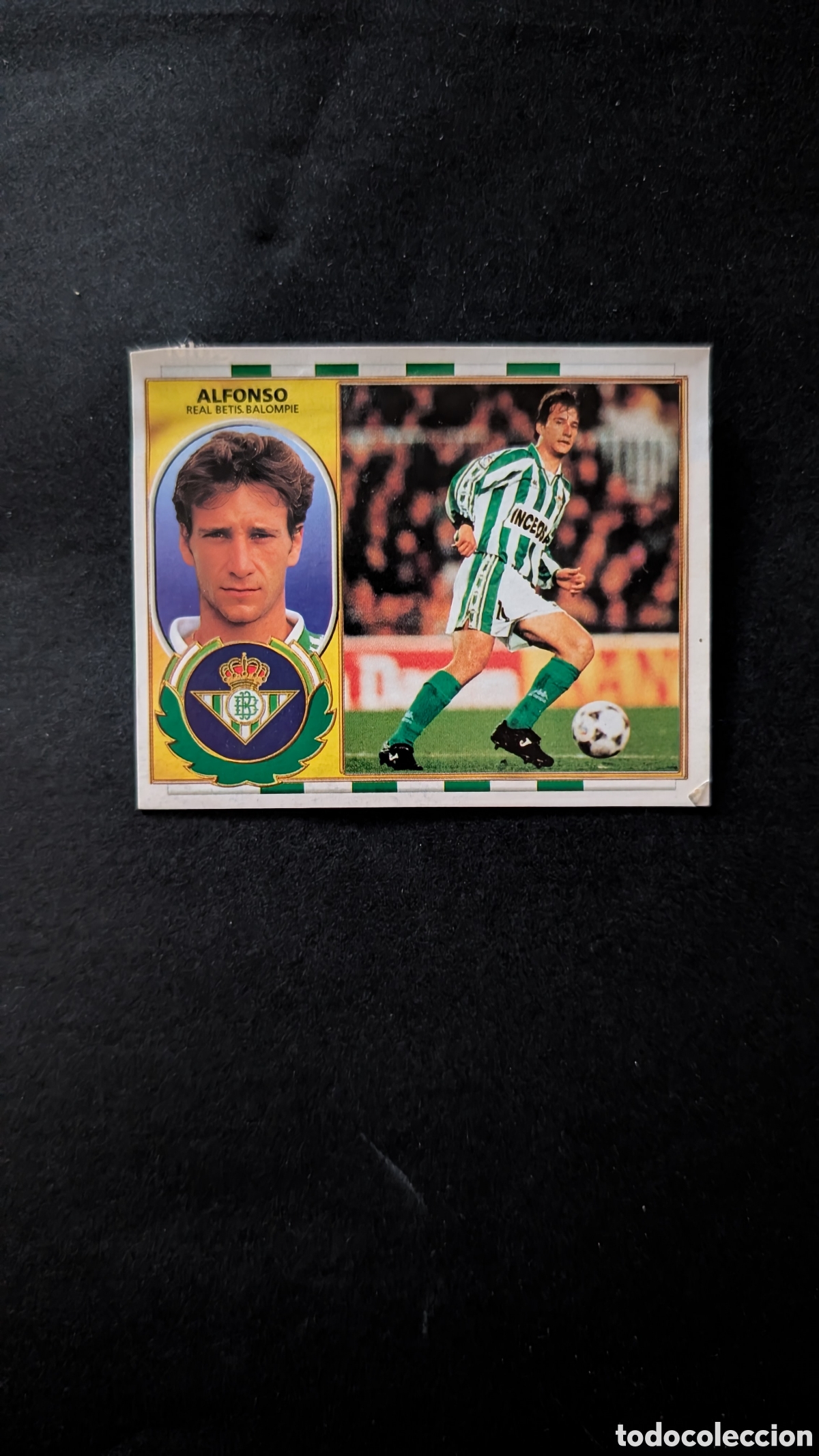 Football Stickers: ALFONSO BETIS COLOCA LIGA ESTE 1996/97 96 97 VENTANILLA