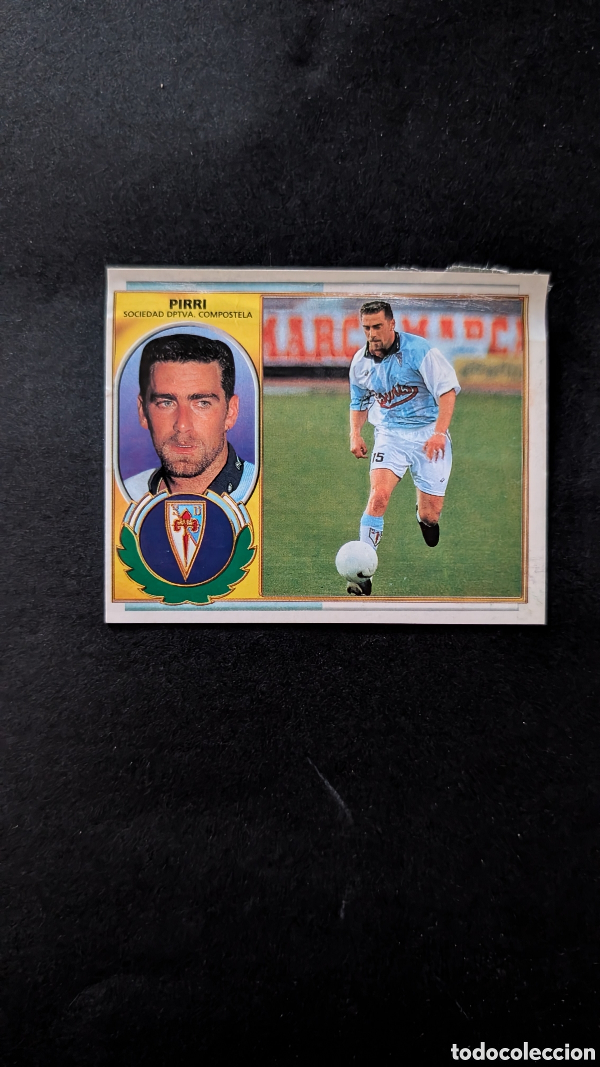 Football Stickers: PIRRI COMPOSTELA COLOCA LIGA ESTE 1996/97 96 97 VENTANILLA