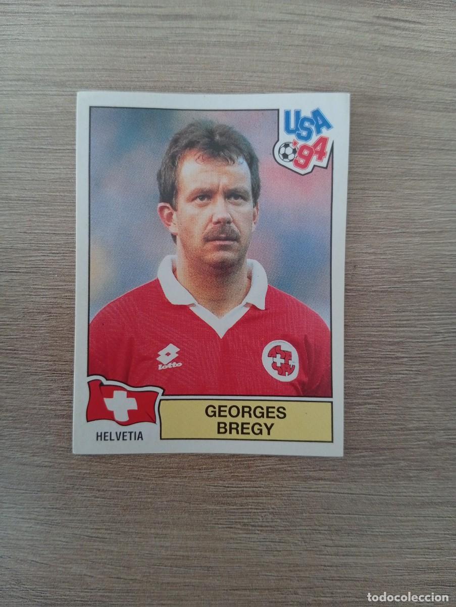 Football Stickers: GEORGES BREGY 43 SUIZA MUNDIAL USA 94 1994 SIN PEGAR NUNCA PEGADO