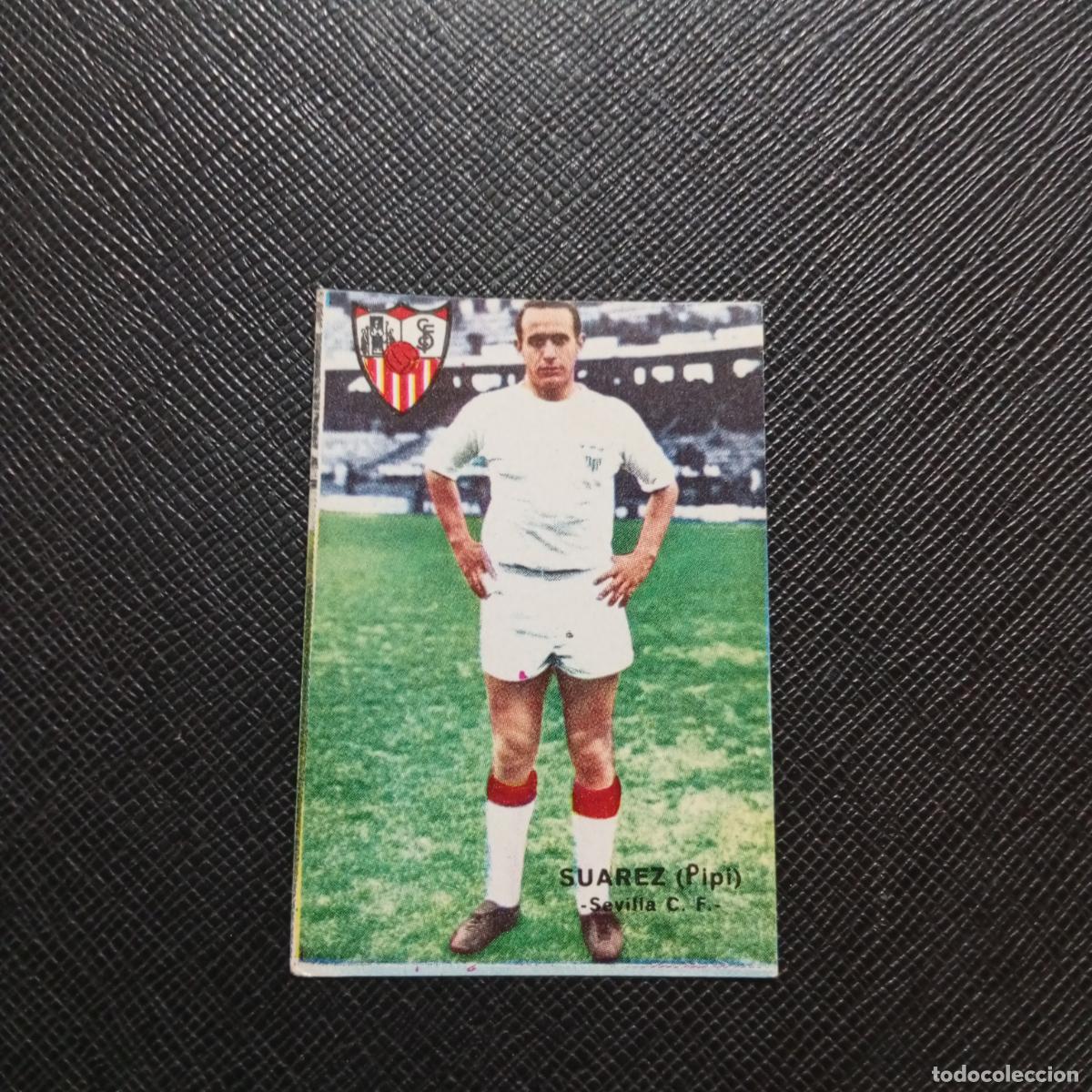 Fu&szlig;ball-Sticker: SUAREZ PIPI SEVILLA FHER 1967 1968 CROMO FUTBOL 67 68 LIGA - SIN PEGAR - A99 PG31 B