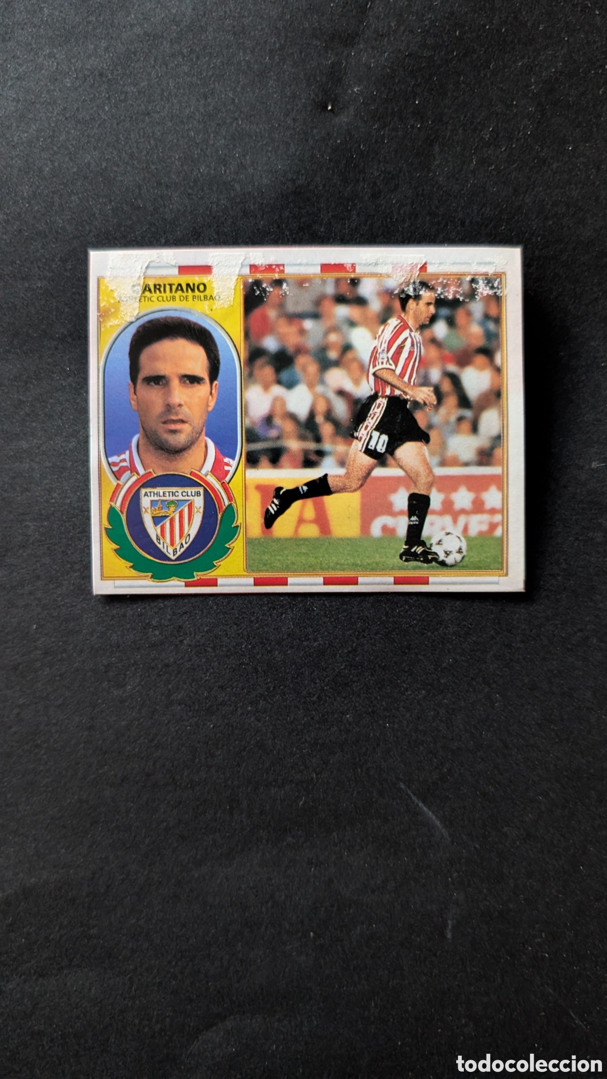 Cartes &agrave; collectionner de Football: GARITANO BILBAO BAJA LIGA ESTE 1996/97 96 97 RECORTADO