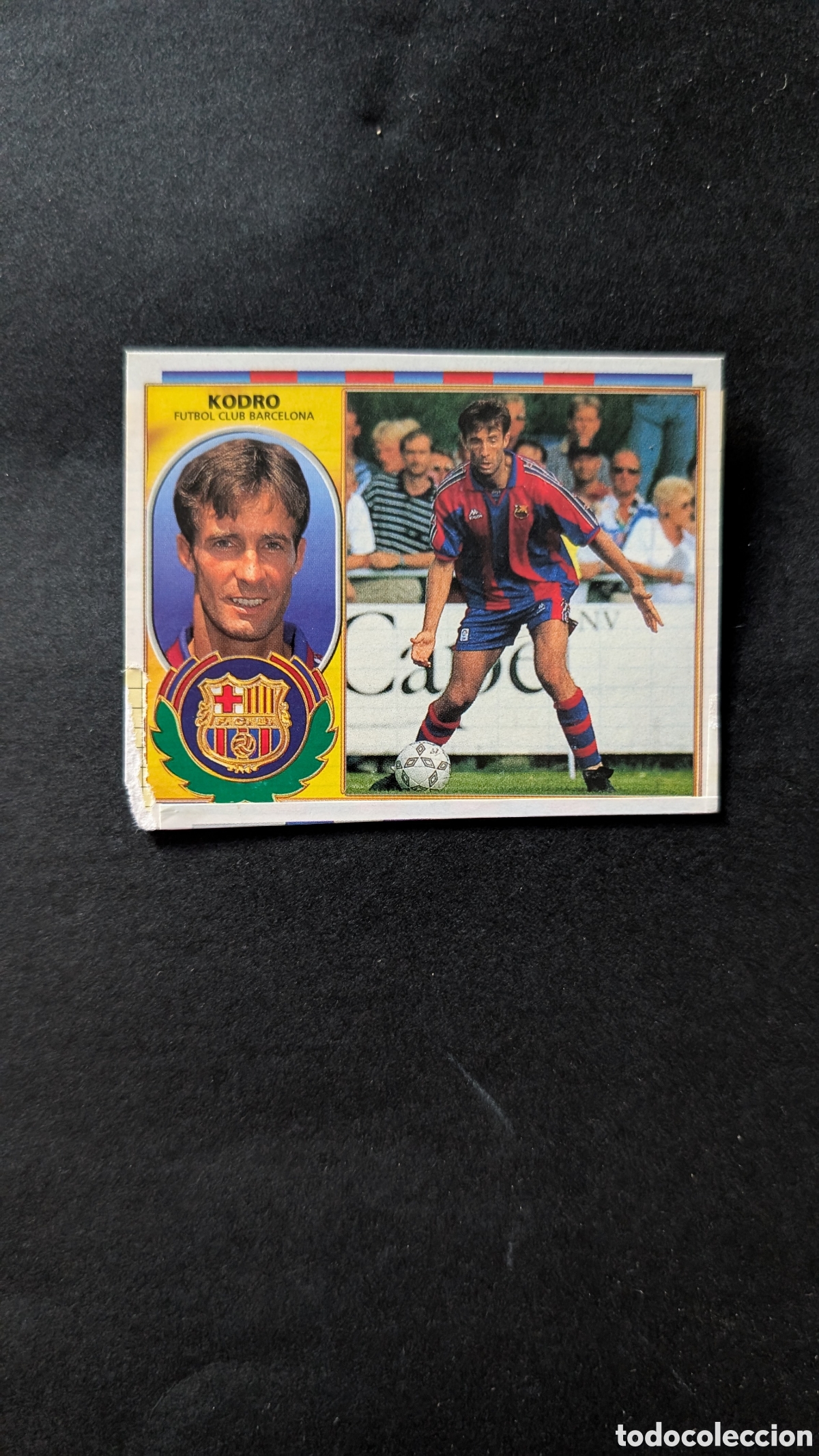 Cartes &agrave; collectionner de Football: KODRO BARCELONA BAJA LIGA ESTE 1996/97 96 97 RECORTADO