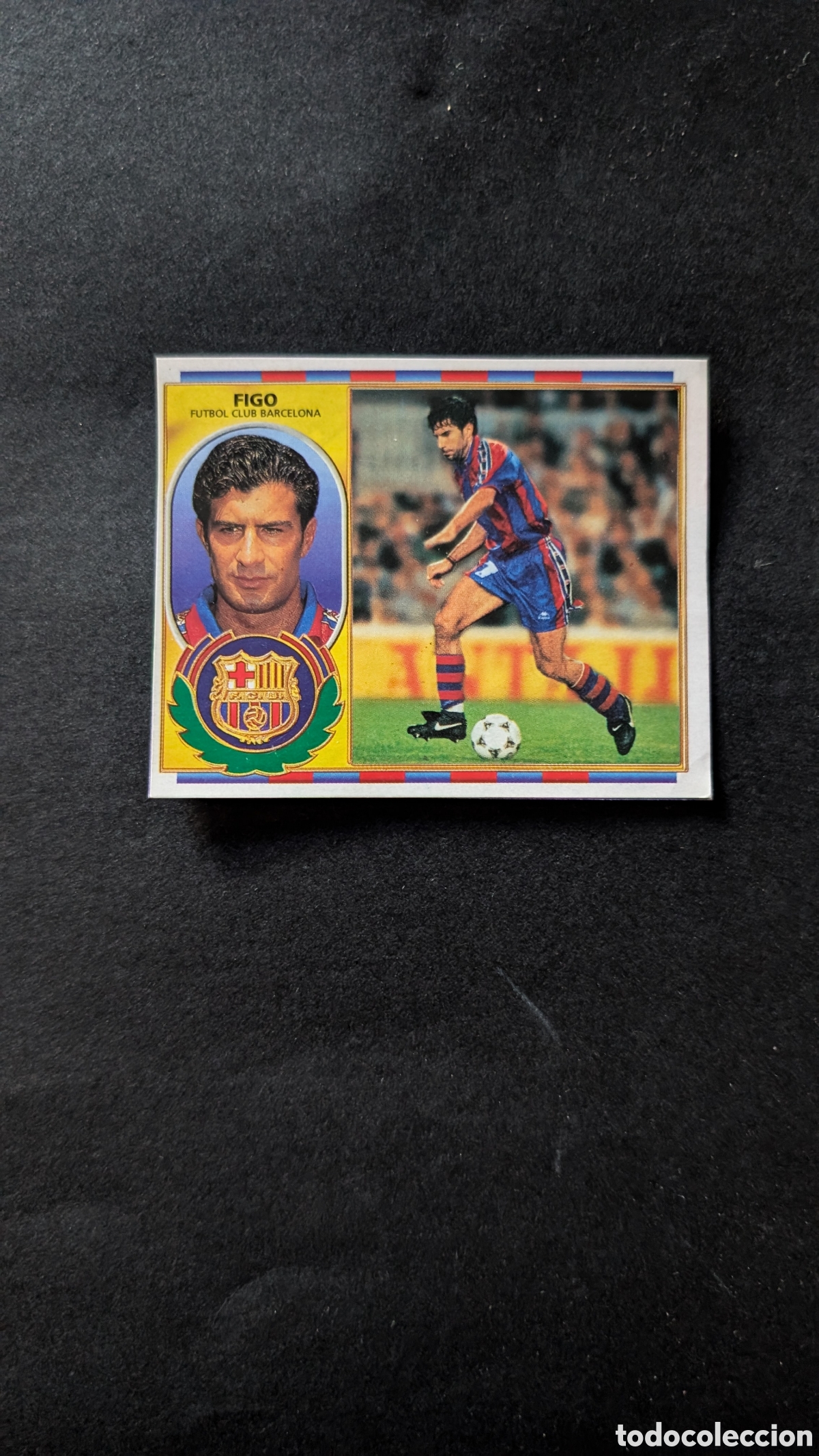 Cartes &agrave; collectionner de Football: FIGO BARCELONA LIGA ESTE 1996/97 96 97 RECORTADO