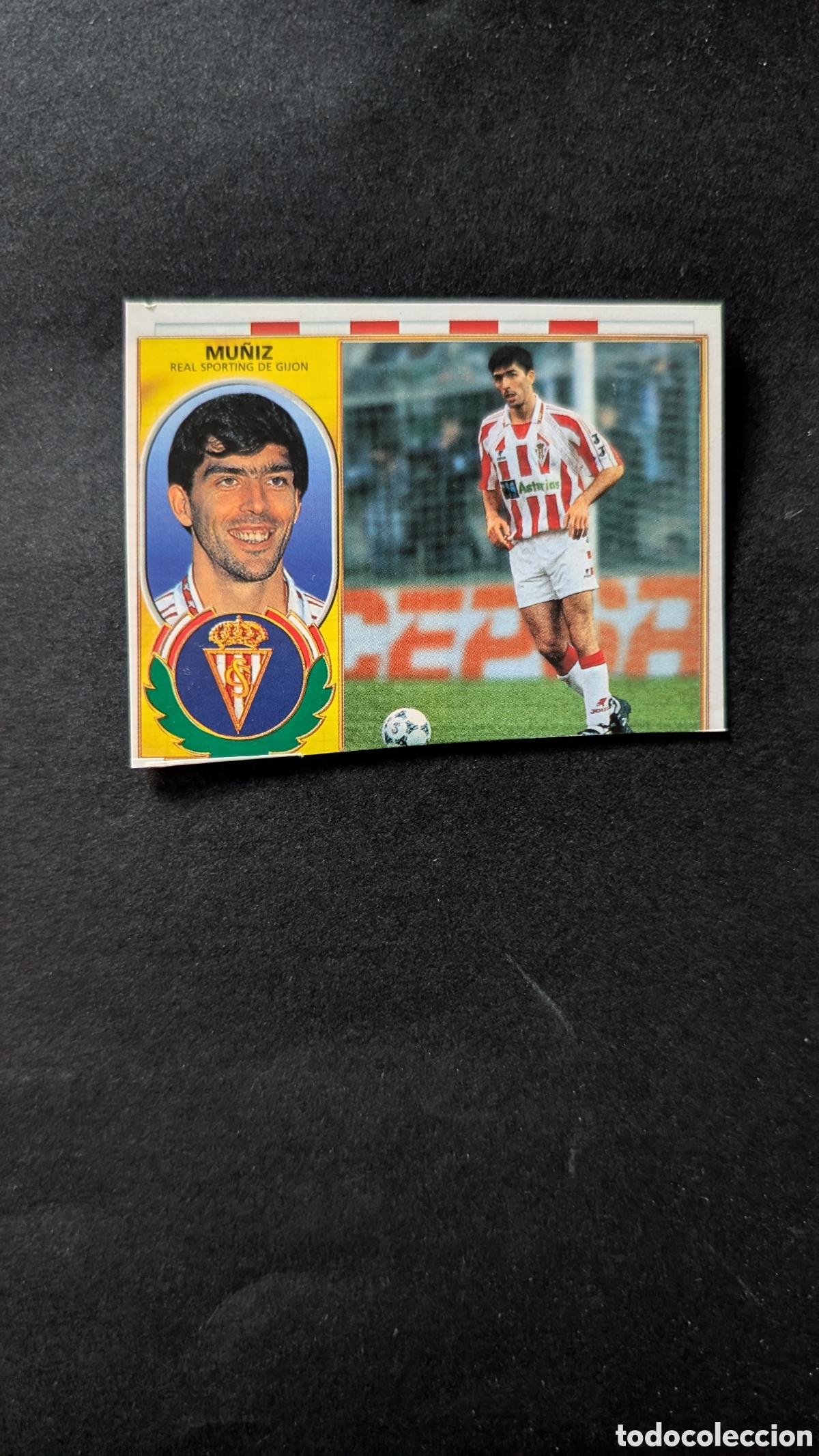 Cartes &agrave; collectionner de Football: MU&Ntilde;IZ SPORTING GIJON BAJA LIGA ESTE 1996/97 96 97 RECORTADO