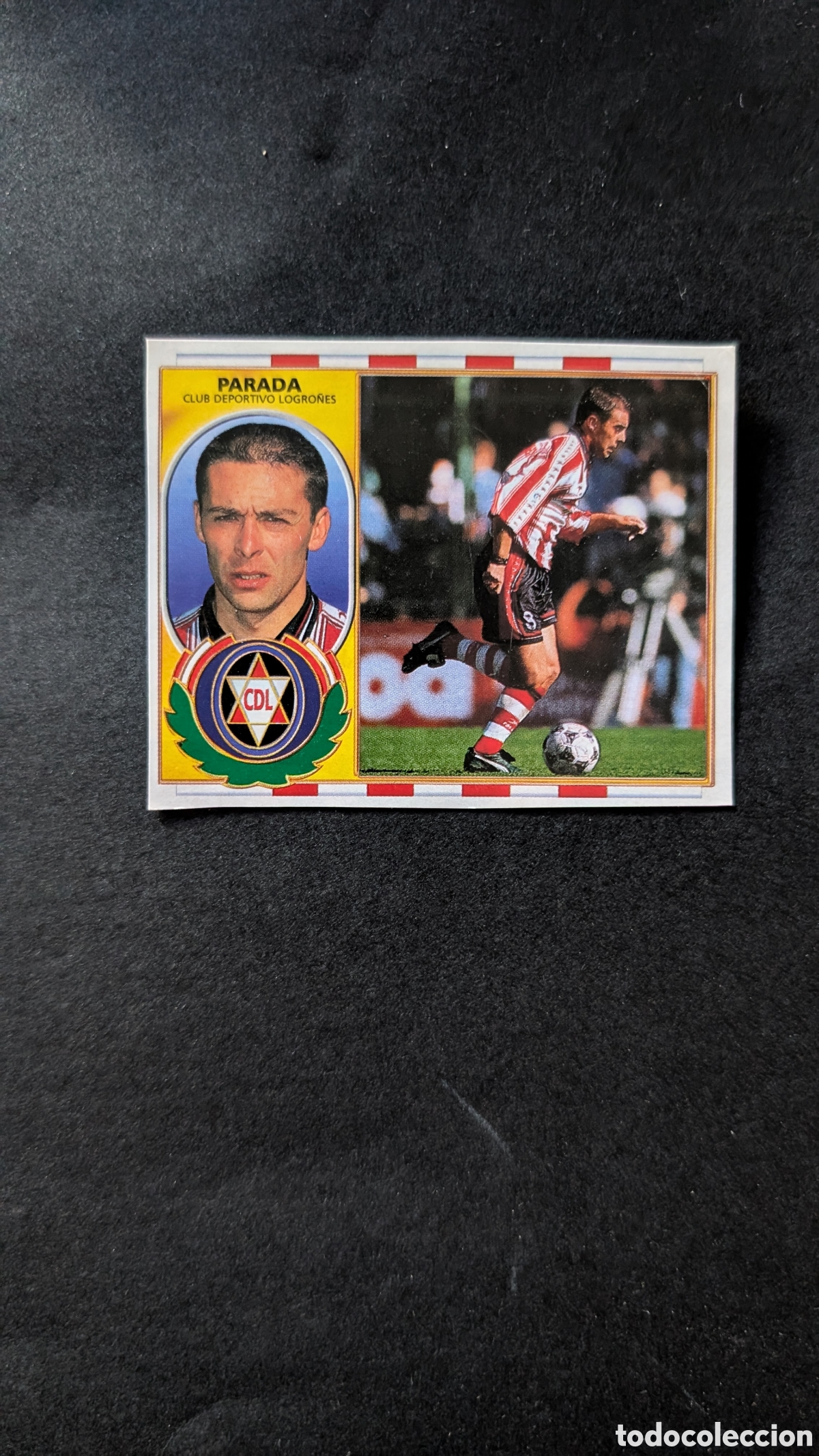 Cartes &agrave; collectionner de Football: PARADA LOGRO&Ntilde;ES BAJA LIGA ESTE 1996/97 96 97 RECORTADO